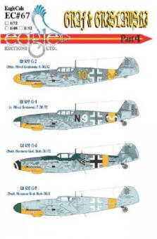 Bf 109G "Graf & Grislawski Part 4" Decals 