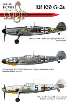 Bf 109G-2 Decals 