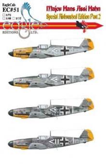 Bf 109F-2/F-4 "Assi Hahn" Decals 