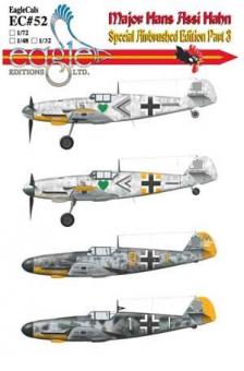 Bf 109G/F "Assi Hahn" Decals 