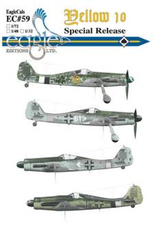 Fw 190D "Yellow 10 and Friends" Decals 