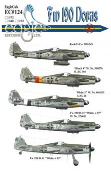Fw 190D Doras Decals 