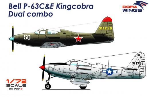 Bell P-63C & P-63E Kingcobra - Dual Combo 