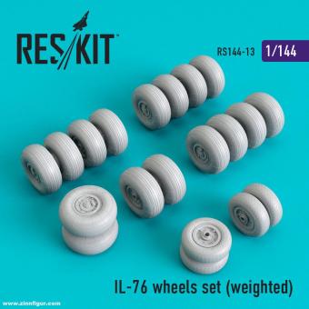 Il-76 Wheels Set - weighted 