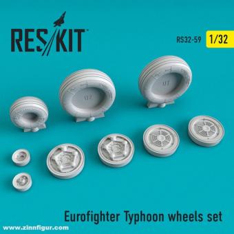 Eurofighter Typhoon Wheels Set 