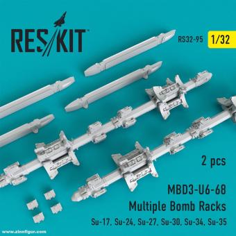 MBD3-U6-68 Multiple Bomb Racks (2 pcs) 