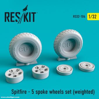 Roues Spitfire 5 rayons 