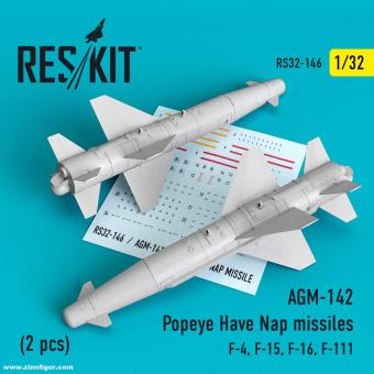 AGM-142 Popeye Have Nap Missiles 