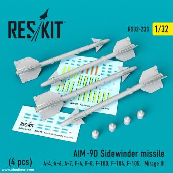 AIM-9D Sidewinder Missiles 