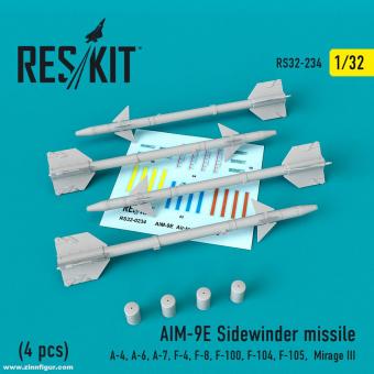 Missiles AIM-9E Sidewinder 