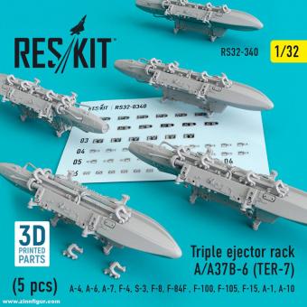 Triple Ejector Rack A/A37B-6 (TER-7) 