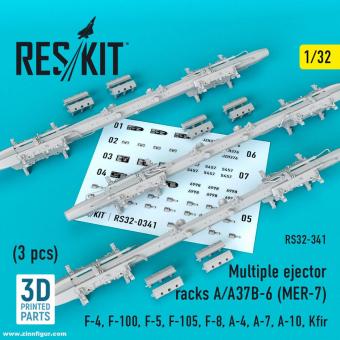 Multiple Ejector Racks A/A37B-6 (MER-7) (3 Stück) 