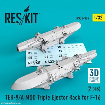 TER-9/A MOD Triple Ejector Rack for F-16 
