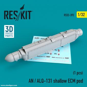 AN/ALQ-131 flacher ECM Pod 