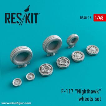 F-117 Nighthawk Wheels Set 