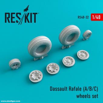 Rafale (A,B,C) (weighted) wheels set 