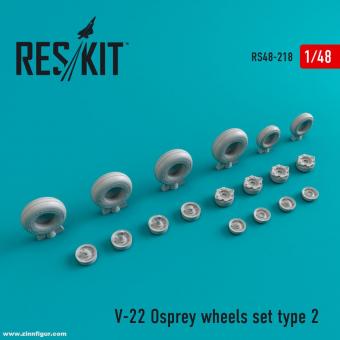 V-22 "Osprey" type 2 wheels set 