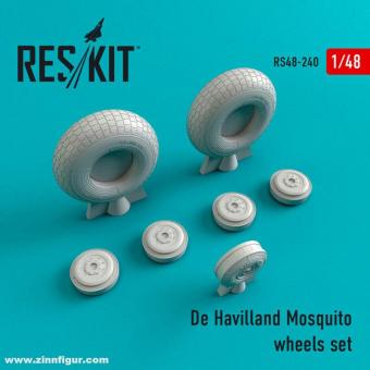 De Havilland Mosquito Wheels Set 