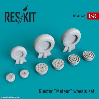Gloster Meteor wheels set 