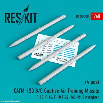 CATM-120 B/C Captive Air training missiles (4 pièces) 