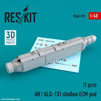 AN/ALQ-131 Pod plat pour ECM 
