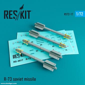 R-73 Raketen (4 Stück) 