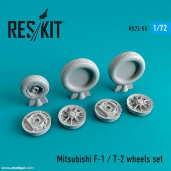 Mitsubishi F-1 Wheels Set 