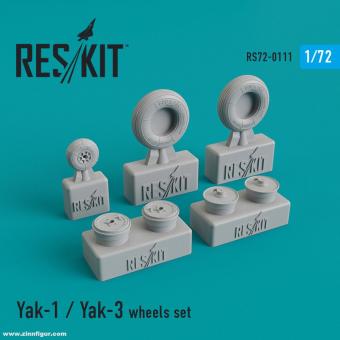 Kit de roues Yak-1/Yak-3 