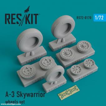 A-3 Skywarrior Wheels Set 