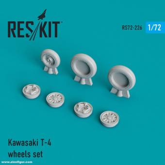 Kawasaki T-4 Räder Set 