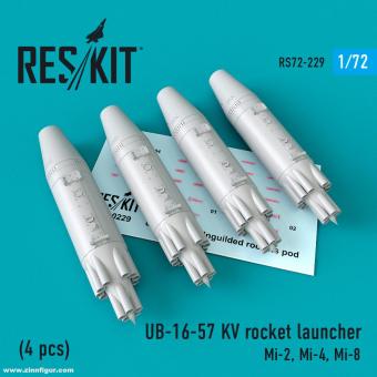 UB-16-57 KV rocket launchers (4 pcs) 