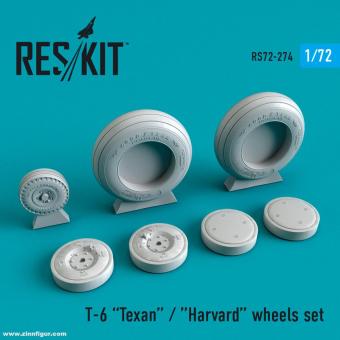 T-6 Texan/Harvard Wheels Set 
