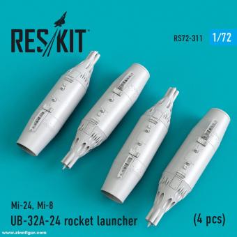 UB-32A-24 rocket launchers (4 pcs) 