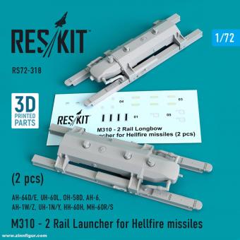 M310 2-Schienen Starter für Hellfire Raketen 
