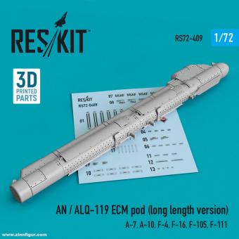 AN/ALQ-119 ECM Pod (version longue) 