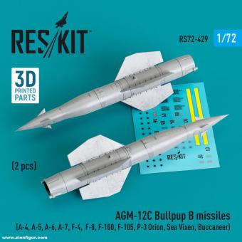 AGM-12C Bullpup B missiles (2 pcs) 