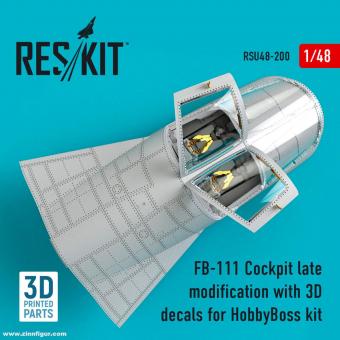 FB-111 Cockpit modification tardive 