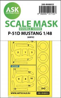 P-51D Mustang double-sided mask 