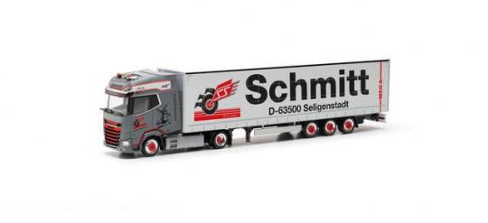 DAF XG+ Lowliner-Sattelzug "Schmitt Seligenstadt" (Hessen/Seligenstadt) 