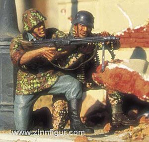 2 soldats avec MG42 