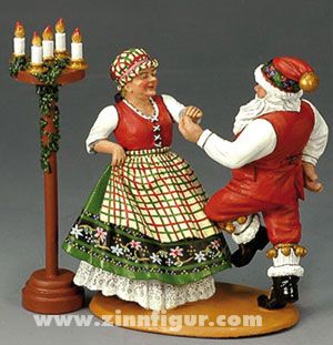 M. et Mme Noël dansant 