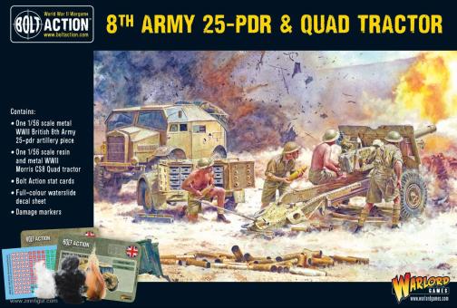 8th Army 2 Pounder PaK & Quad & Protze 