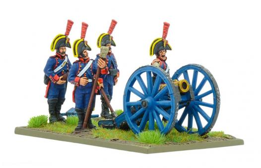 Napoleonic Spanish Foot Artillery Howitzer 