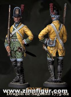 Dragoon - Regiment Sagunto - 1775 