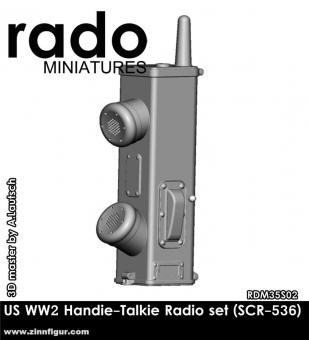 US WWII Handie-Talkie Radio set SCR-536 (6 pcs.) 
