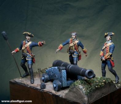 Britische Artillerie - 1754-63 - French & Indian War 