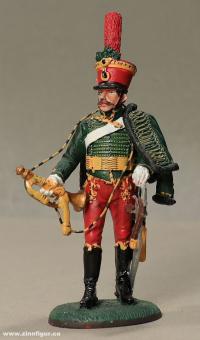 Trumpeter, Austrian, Hussars, 1805 # 59 