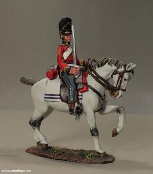 delPrado : Dragoner, Sergent Ewart, 2nd Royal North British Dragoons (Scots Greys) 1815, 1789 à 1815 