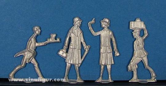 Spenkuch(B.Z.) : Voyageurs, figurines de chemin de fer, 1920 à 1940 