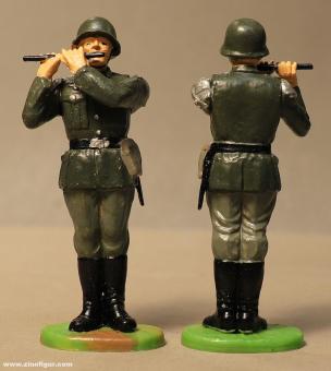 Elastolin : Fifres de l'infanterie au garde-à-vous, 1935 à 1945 